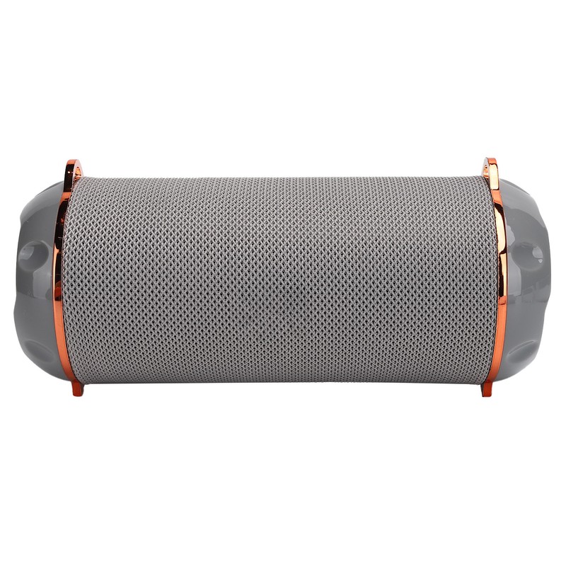 Bluetooth 5.0 Speaker Portable Flashlight Column TWS HiFi Stereo FM