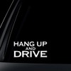 World Design Hang Up and Drive Decal/Sticker