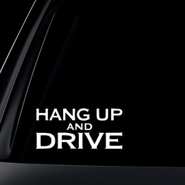 World Design Hang Up and Drive Decal/Sticker
