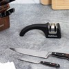 Chef'sChoice Manual Knife Sharpeners for 20-Degree Straight-Edge and Serrated Commercial