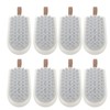 10PCS Silicone Massager Brush Exfoliation Dandruff Removal Ergonomic Hair Scalp