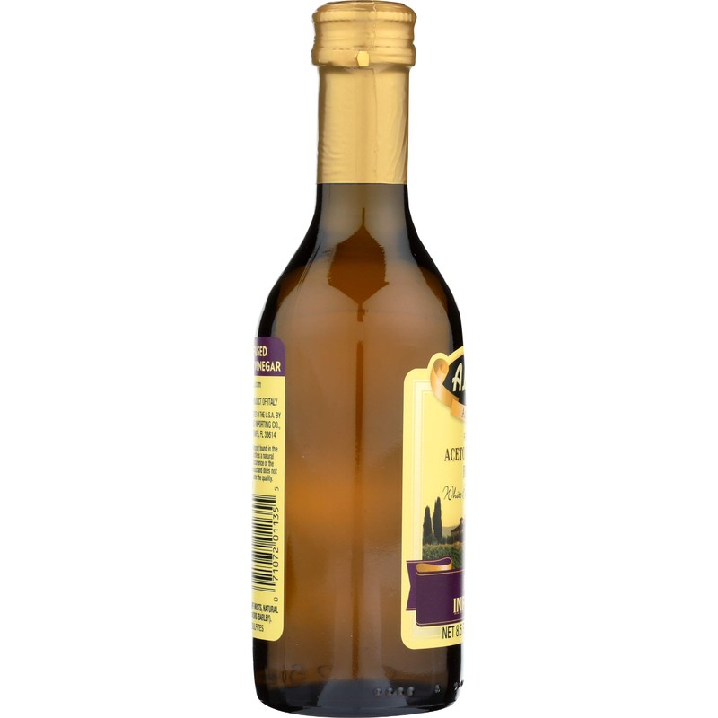 ALESSI White Balsamic Fig Infused Vinegar, 8.5 Ounce