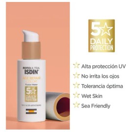 Isdin Fotoultra Age Repair Color Fusion Water Spf 50, 50 Ml                                                                                           