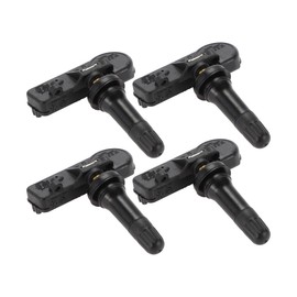 Hihaha No.SU00305268 Tire Pressure Sensor for Toyota RAV4 2013-2018 Inner Tire Pressure Monitoring Sensor Durable Metal Rubber Plastic 4 Pcs Black