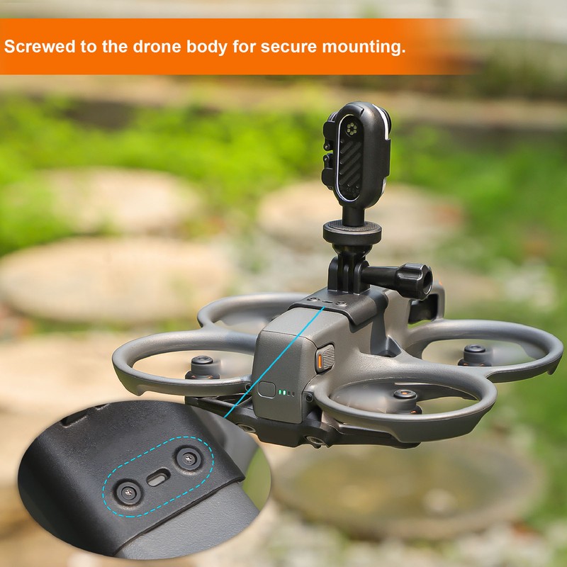 Drone Searchlight Adapter Mount Set Multi Functional Drone Top Bracket