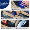 FDAIUN Car Interior Parts, Transparent TPU Protection Film, Compatible with