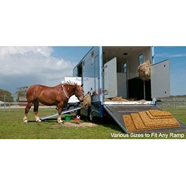 Natural Woven Backed Horse Trailer Coco Mat, 3-Foot by 4- Foot