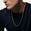 FOCALOOK Necklace for Men Boys Stainless Steel Marina Chain Necklace