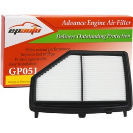 EPAuto GP051 (CA12051) Engine Air Filter, Replacement for Honda Civic L4-2.0L (2016–2025), HR-V (2023–2025) – Rigid Panel Air Filter for Improved Engine Protection, Airflow, and Fuel Efficiency
