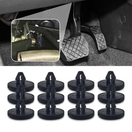 HEVLE 12PCS Brake Switch Stopper, Stopper Brake Switch Pad, Brake Light Switch Stopper, 90541-06036 Car Truck Auto Brake Pedal Pad, Automotive Clutch Pedal Stopper Fits for Most Cars (12PCS)