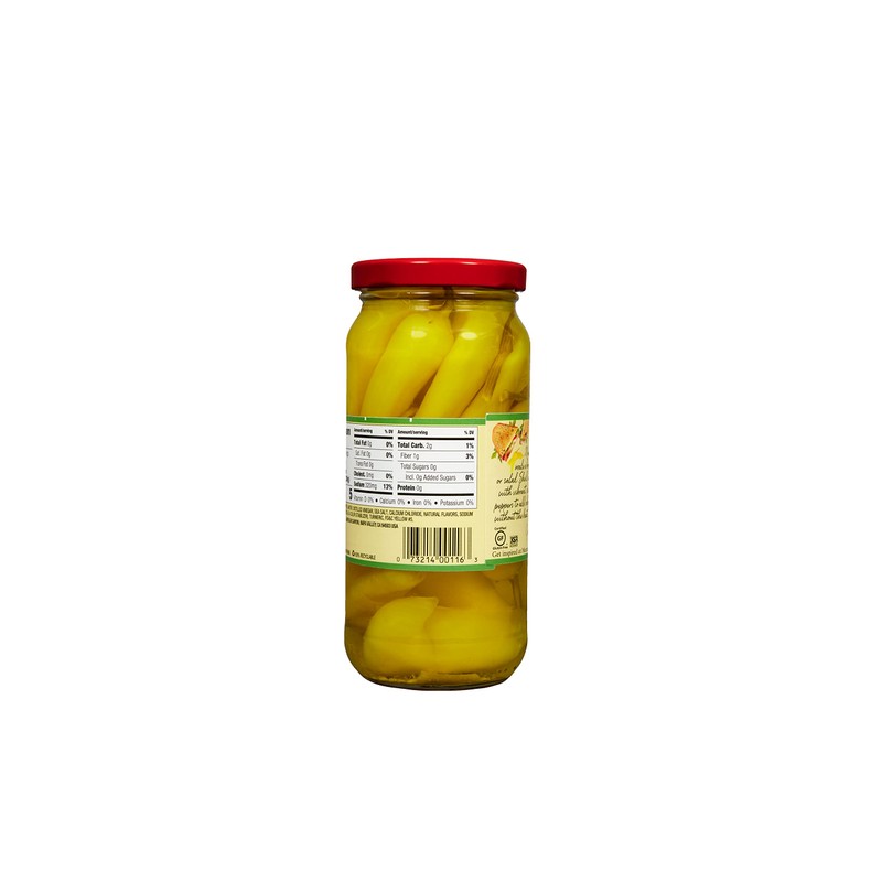 Mezzetta Sweet Banana Peppers - Sweet & Crunchy Peperoncini Alternative