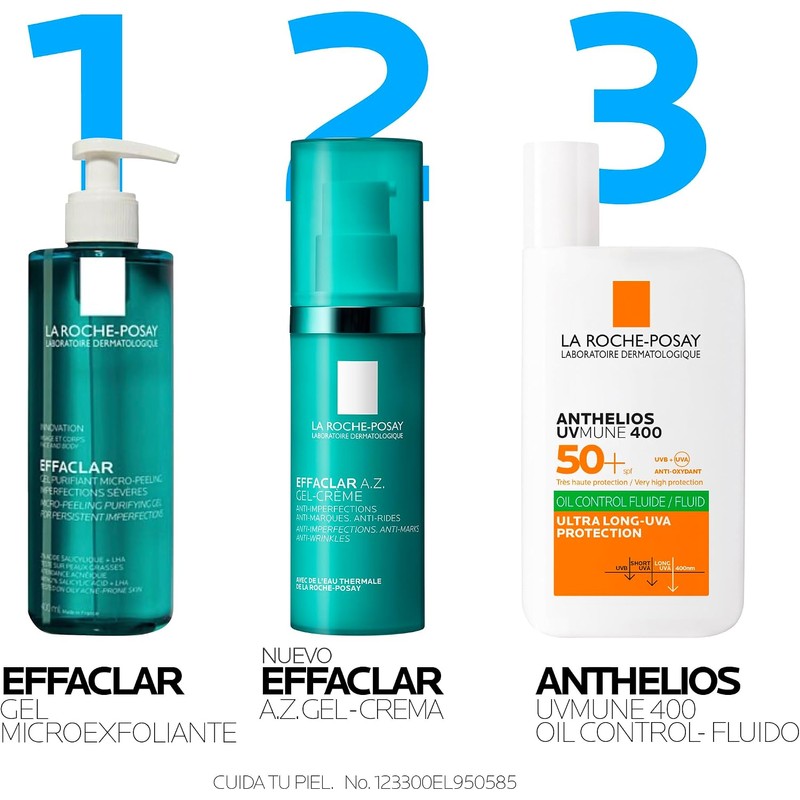 La Roche-Posay Effaclar A.Z Gel-Crema Antiimperfecciones