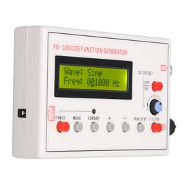 1HZ‑500KHz DDS Functional Signal Generator, Sine Triangle Square Sawtooth Waveform Function Generators, DDS Functional Signal Generator for Electronic Circuit Testing and Debugging