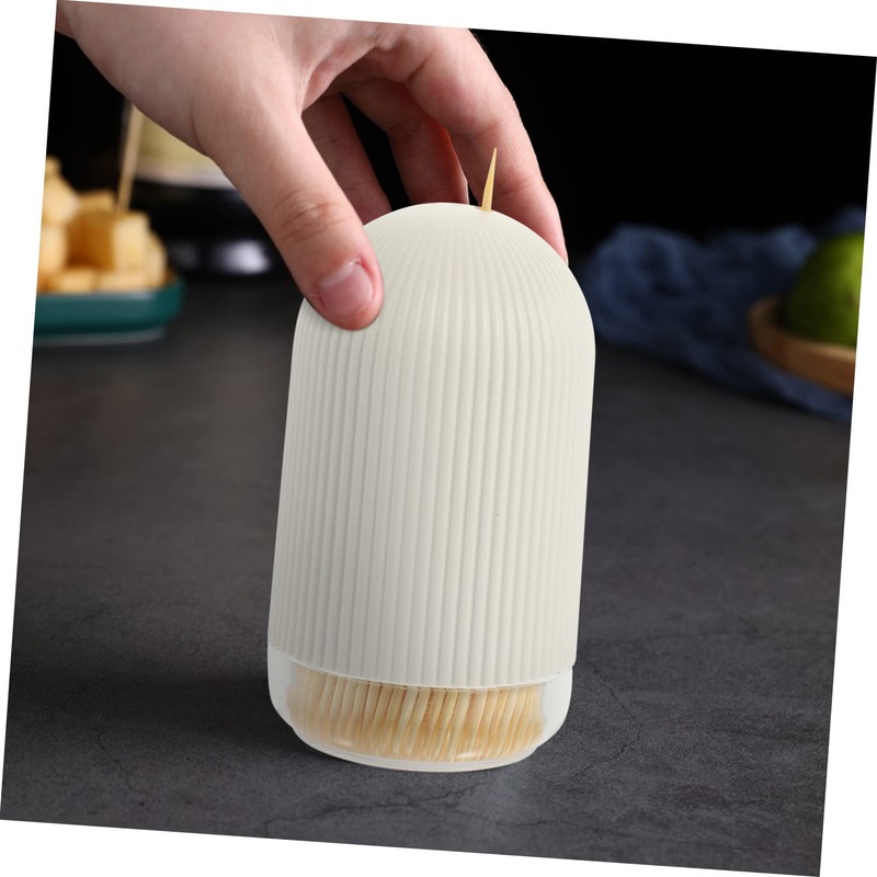 ORFOFE 1 Set Double Headed Toothpick with Convenient Box Light