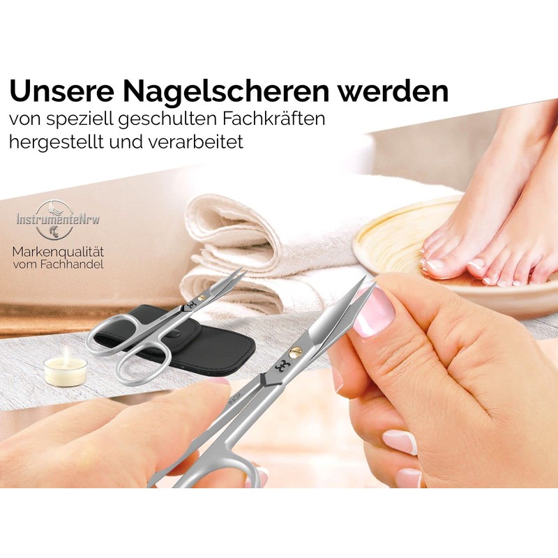 Nail Scissors Cuticle Scissors Combination Manicure Pedicure Scissors Stainless Steel