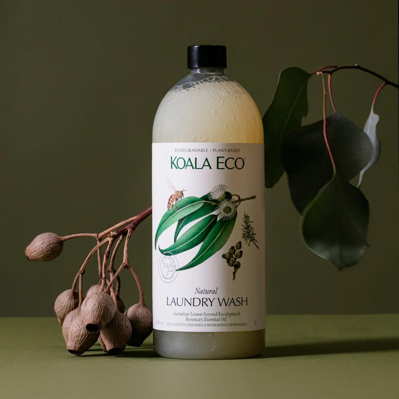 Koala Eco Natural Laundry Wash - Lemon Eucalyptus & Rosemary,