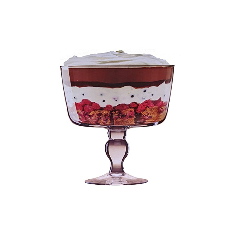 Barski Glass - Trifle Bowl - 8.75" Height - 120