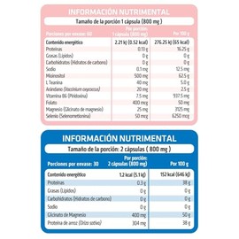 HEALTHADDICTION – Inositol con L-Teanina, Vitaminas y Minerales + Magnesio Glicinato Alta Absorción – Pack Salud de la Mujer – 2 Suplementos Sin Gluten para Bienestar Diario – 60 Cápsulas c/u