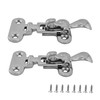 RANYUSS 2PCS of SS316 Heavy Duty Anti-Rattle Lockable Hold Down