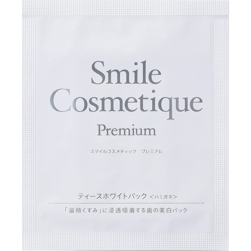 [Sheet Pack Type Whitening Toothpaste] Smile Cosmetics Premium Teeth White