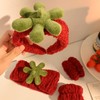 3pcs Tomato Set Anti-Wet Hair Band and Wristband Set for