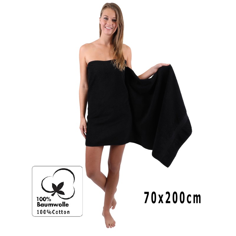 Betz XXL Sauna Towel, Bath Towel, Beach Towel, 100% Cotton
