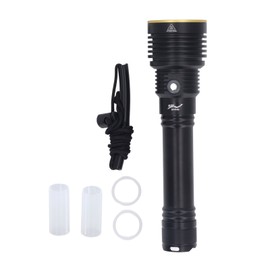 5000LM Diving Light IPX8 Waterproof Diving Flashlight 100 Meters Underwater Super Bright LED Dive Light