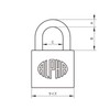 Alpha Padlock 1000 Series 0.59 inches (15 mm) 1000-15
