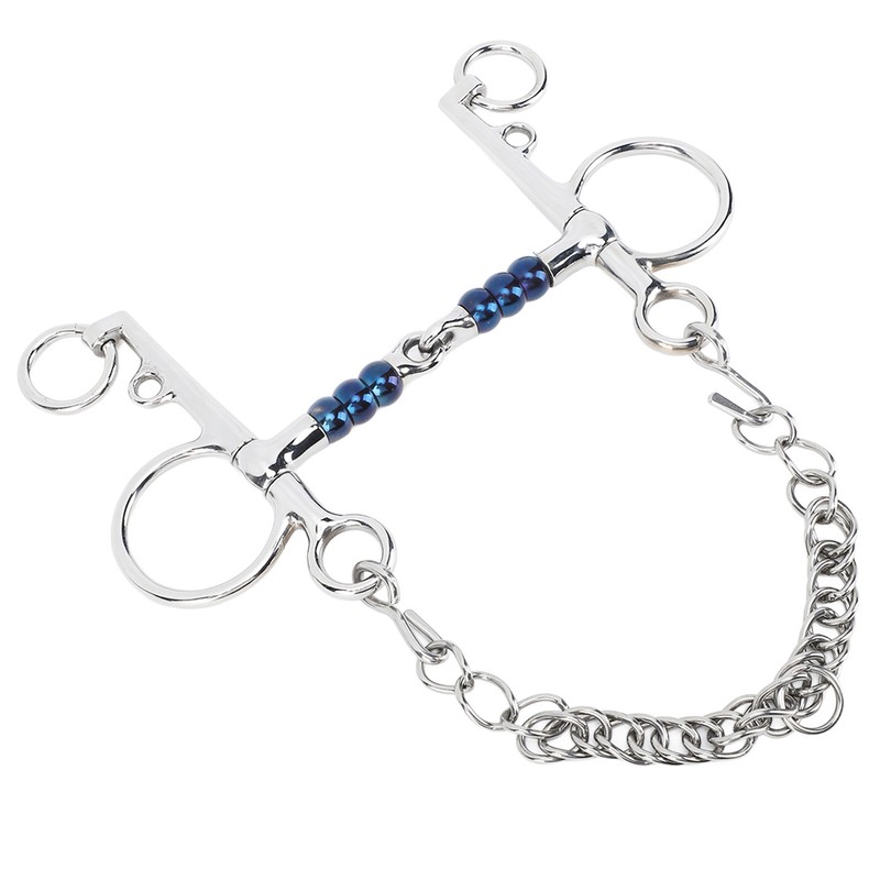 Horse Mouth Bit 125mm Stainless Steel Horse Snaffle Bit for