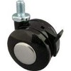 Toshin Seisakusho TS40BM8XP1.25 Screw-in Dual Wheel Caster 40 Diameter with Free Stopper