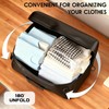 Vacuum Seal Bags for Clothing Travel, Electric Pump Included, Heavy-duty