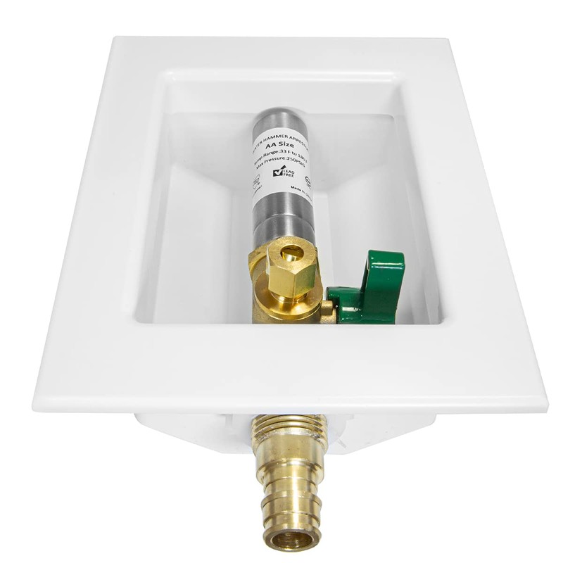 EFIELD Pex Ice Maker Outlet Box, 1/2-Inch Pex F1960 Expansion