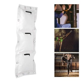 Voluxe Punch Bag Punch Bag for Wing Chun Kung Fu Boxing Muay Thai Sanda Training Canvas Beige for Teens Adults