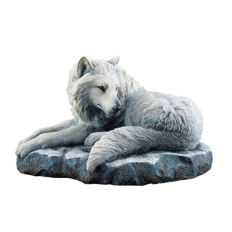USVD Arctic Wolf Guardian of The North Lisa Parker Figurine