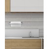 QWORK® 33 cm Kitchen Roll Holder No Drilling – SUS304