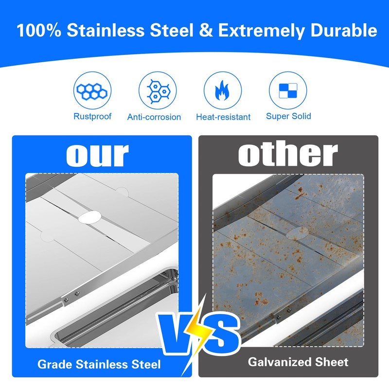 Grill Grease Tray Replacement for Dyna Glo with Catch Pan,