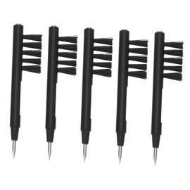 TOVINANNA 5pcs Cleaning Brush Set Screwdriver for Hearing Amplifier Remover Portable Tool