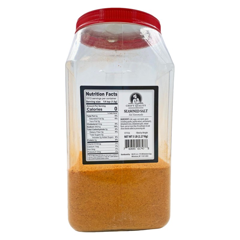 Chef's Quality Seasoning Salt (U) 5 lbs