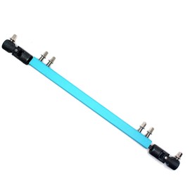 beiyaiey Double Kick Drum Pedal Drive Shaft Steel Bass Drum Pedal Linkage Connector Arm,Blue