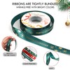 4 Rolls Christmas Ribbon, 3/4 Inch Wide 90 Yards Christmas