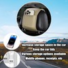 Sandfren 2PCS Car Headrest Covers, Leather Dirt-Proof Vehicle Head Rest