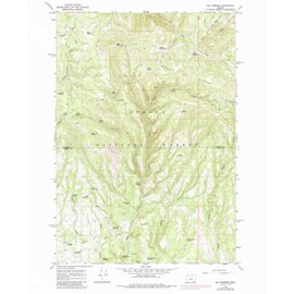 YellowMaps Six Corners OR topo map, 1:24000 Scale, 7.5 X 7.5 Minute, Historical, 1966, Updated 1985, 26.8 x 22 in - Paper