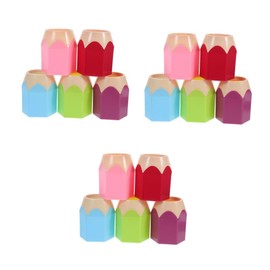 SEWACC 15 Pcs Pencil Holder Multi Functional Desk Organizer for Makeup Brushes Pens and Tools Stable Base Capacity for Office and Classroom Use