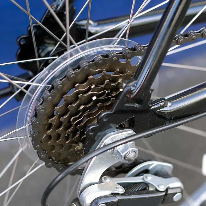 OHPHCALL 5PCS Freewheel Spoke Protector Bicycle Flywheel Guard Bike Wheel