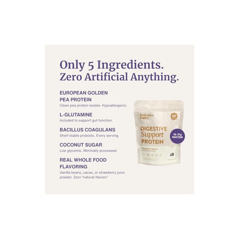Nuzest- Proteína de Apoyo Digestivo Probióticos para la Salud Digestiva