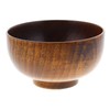 Ishida Bowl, Lacquered, Natural Wood, Product Size: 2.8 x 4.4