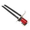 PCIe Network Card 300Mbps 2.4GHz 867Mbps 5GHz Dual Antenna BT4.2