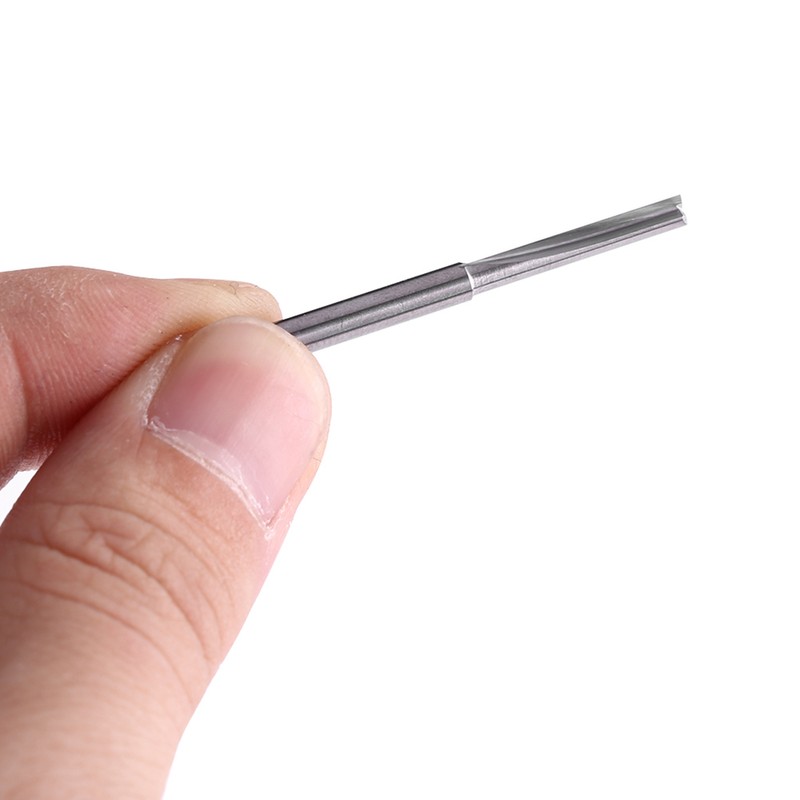 10pcs 3.175mm End Mill CNC Milling Cutter Cutting Tools Double