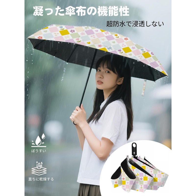 Sun Parasol, UV Protection, 100% Light Blocking, Foldable, Lightweight, Foldable,