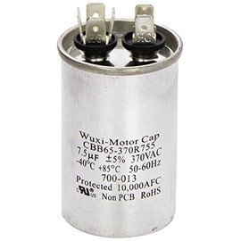 Pentair 473154 370-Volt 7.5 MFD 3 Phase Capacitor Replacement Pool and Spa Heat Pump